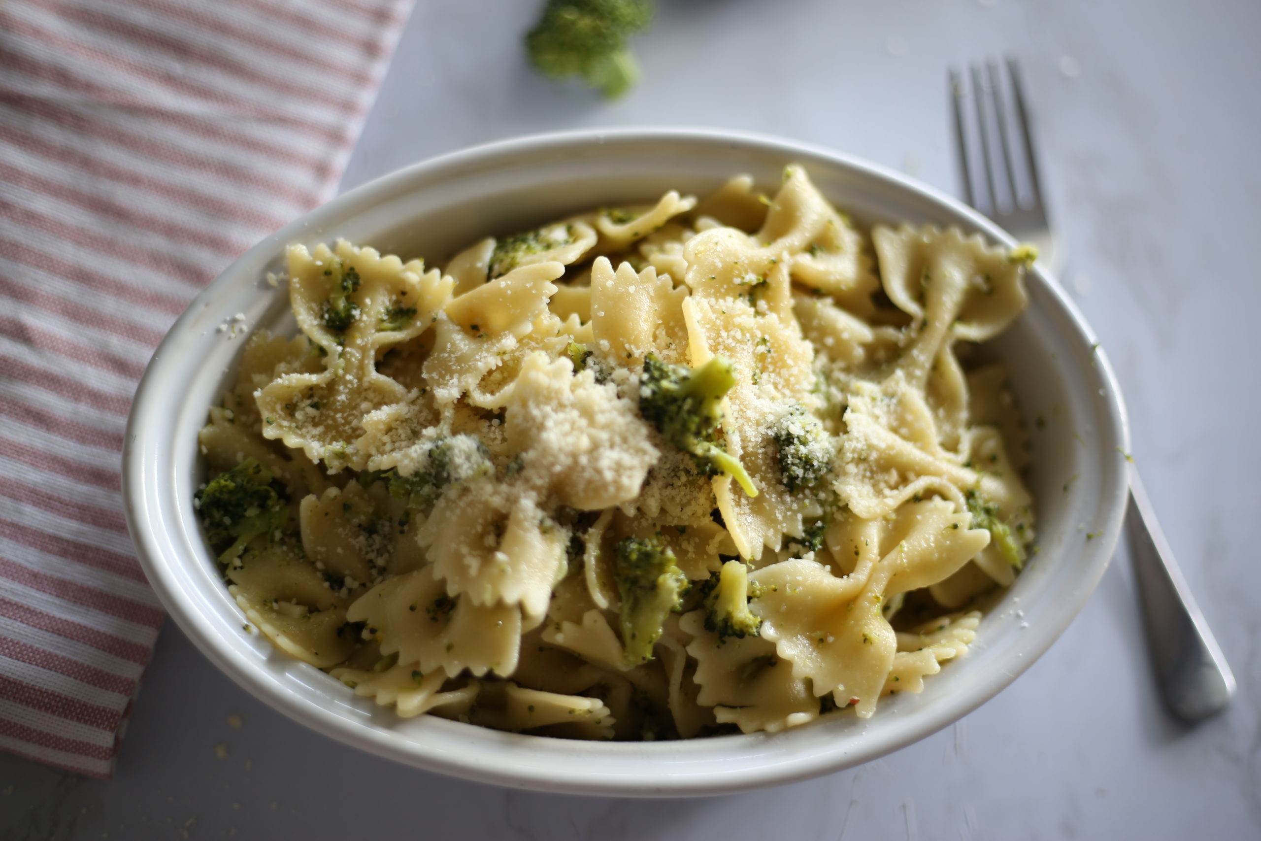 15 minute Pasta and Broccoli